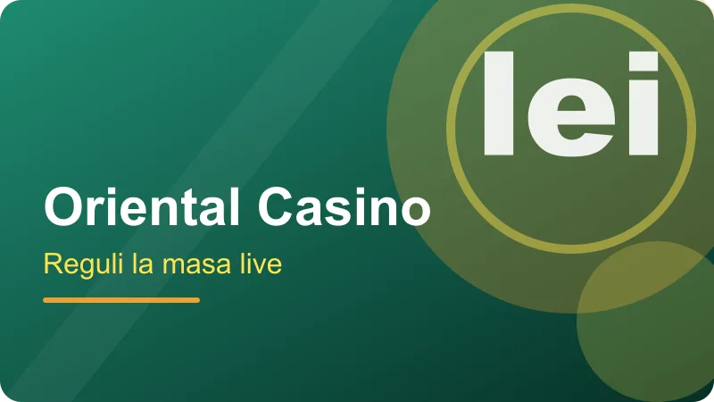 Statisticile de la Oriental Casino România – ilustrație pentru secțiunea Oriental Casino