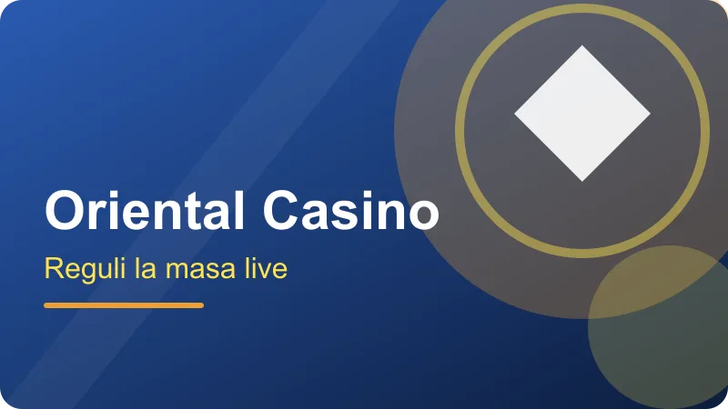 Chatul cu dealerul – ilustrație pentru secțiunea Oriental Casino