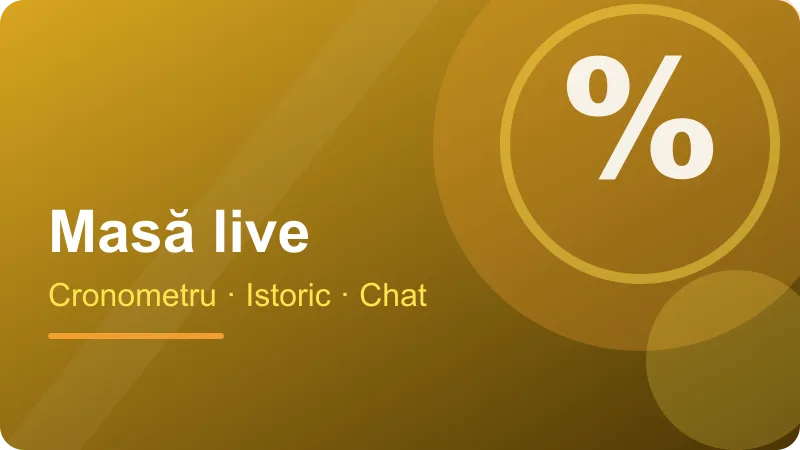 Oriental Casino: ce vezi pe ecranul unei mese live – ilustrație pentru secțiunea Oriental Casino